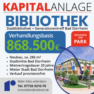 Wohnen am Park - Kapitalanlage Stadtbibliothek 05.