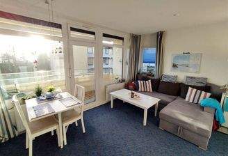 Wohnbereich mit Schlafcouch