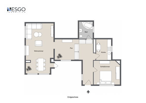 Grundriss Erdgeschoss