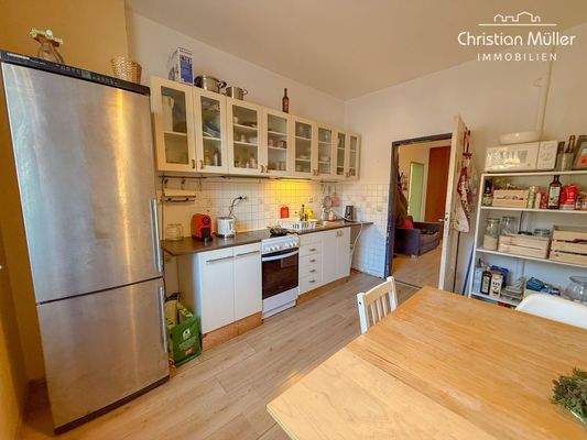 Küche und Essbereich