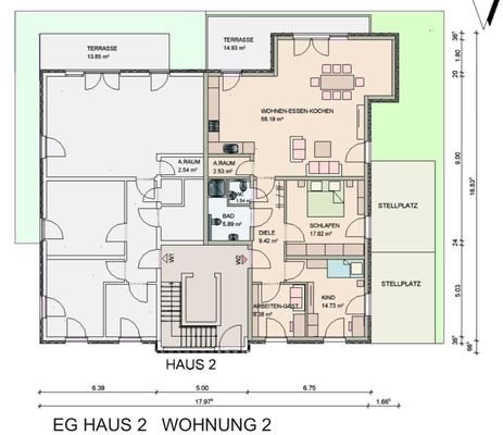 Haus 2 Wohnung 2