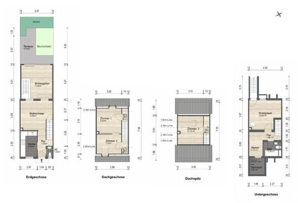 Grundrisse - mehr Details im Grundriss-PDF