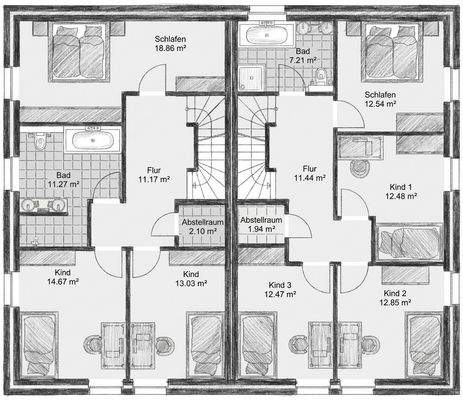 Grundriss Dachgeschoss