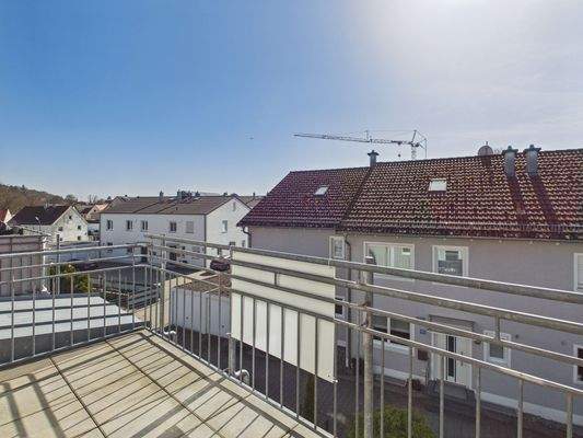 Balkon in Südausrichtung