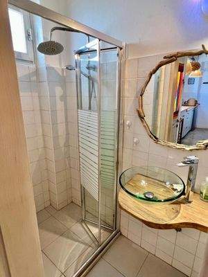 Kreta, Mochlos: Charmantes zweistöckiges Haus am Meer in Mochlos