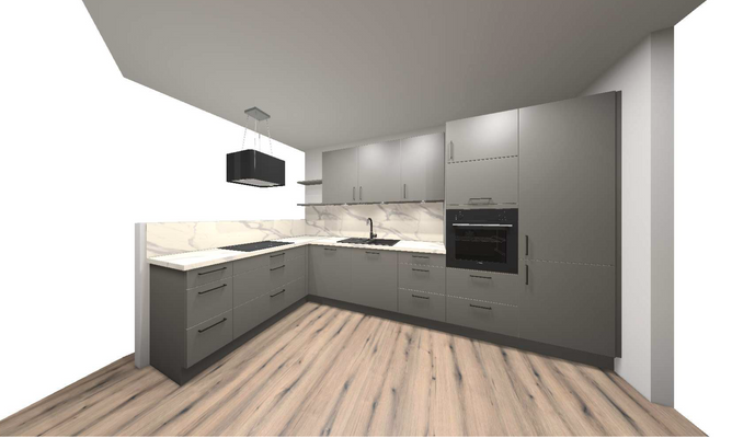 H2 WE 02 Visualisierung Küche