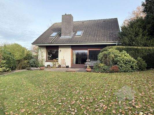 Hausansicht vom Garten