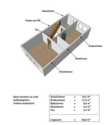 Grundriss und WFL OG