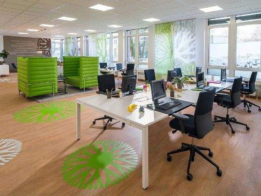 Großraumbüro Beispiel