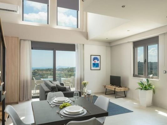 Kreta, Dempla: Elegante Maisonette-Wohnung in schö