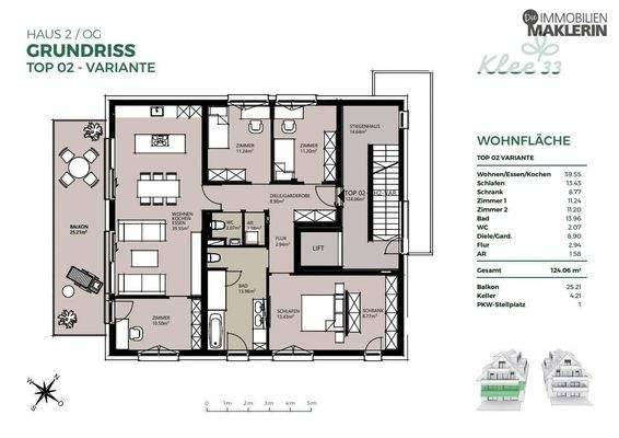 Klee 33 Plan Top 2 Variante 2