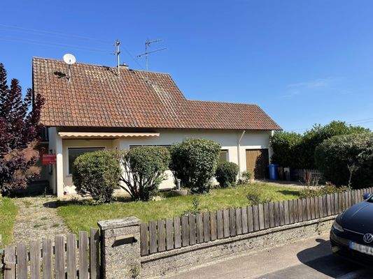 Zugang zum Einfamilienhaus