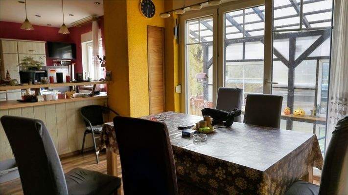 Essbereich im Erdgeschoss