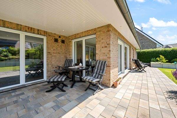 Überdachte Terrasse