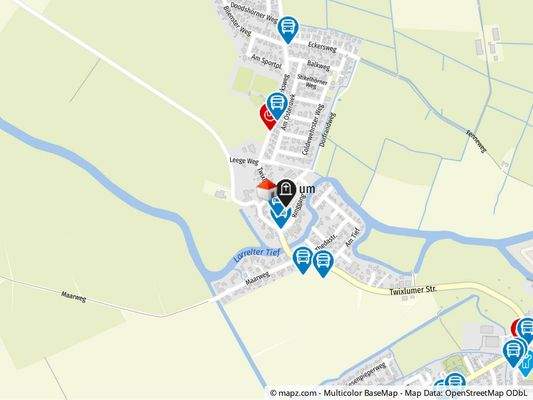 Geolyzer Kartenausschnitt