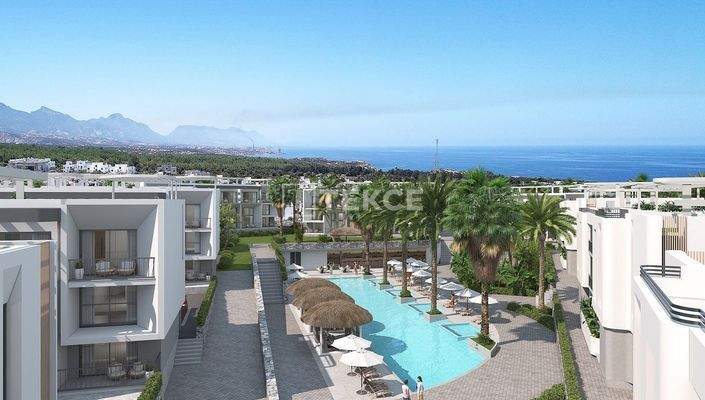 Panoramic Seaview Apartments in North Cyprus, Girne