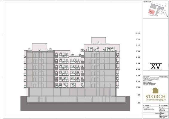 Baufeld XV Westausrichtung-Innen