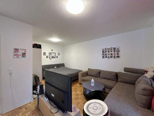 Blick ins Wohnzimmer