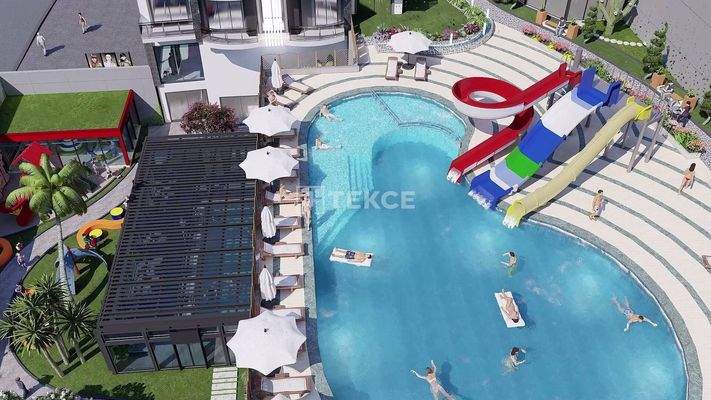 Flats within Complex in Tranquil Location in Alanya