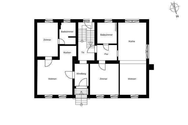 Haupthaus Erdgeschoss