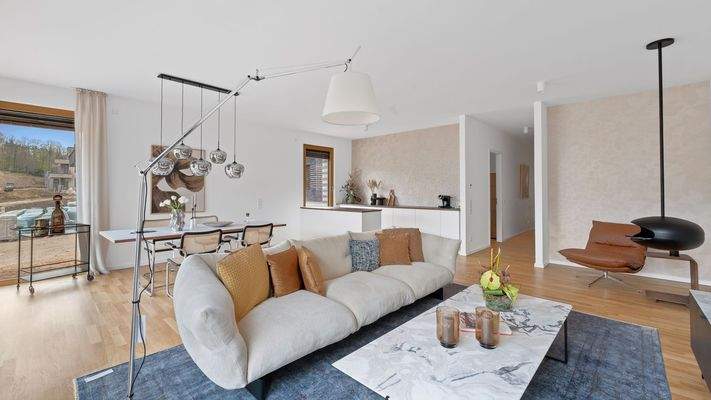 Musterwohnung Wohnen_Küche