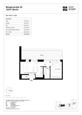 Grundriss WE41 Eigentum Berlin-Neukölln