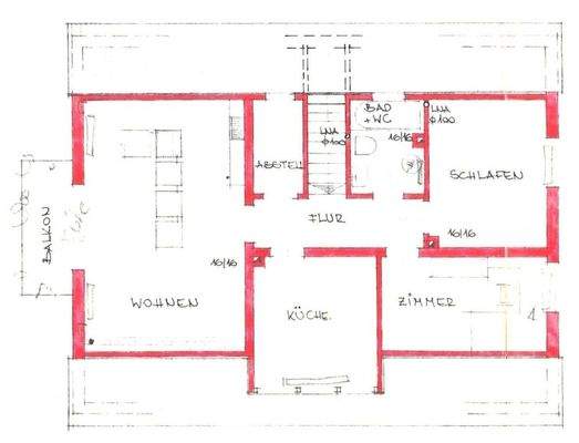 Grundriss Dachgeschoss