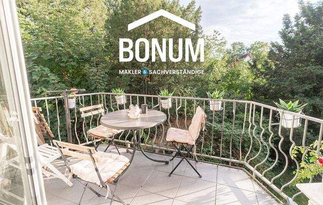 Balkon im Dachgeschoss