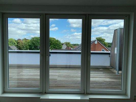 Terrassenfenster Wohnzimmer