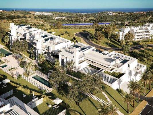 New Apartments with Large Terraces in Natural Setting in Casares