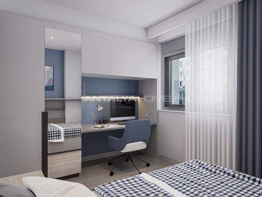 Mountain View Apartments with Communal Pool in Antalya Konyaalti