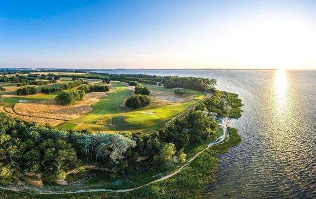 Golf Luftbild Bahn 4 