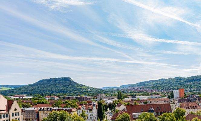 Atemberaubender Blick von der Dachterrasse