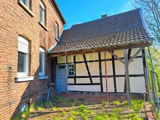 Anbau am Wohnhaus - Westansicht
