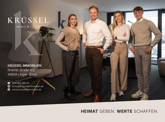 Deine Immobilienexperten von KRÜSSEL IMMOBILIEN