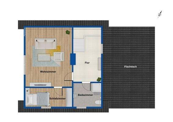 Grundriss Obergeschoss