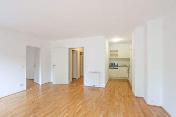 Wohnbereich mit offener Küche