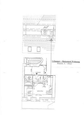Grundriss Maisonett Wohnung