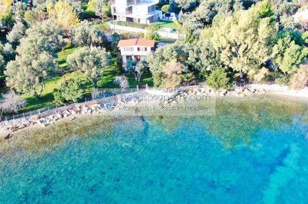 Villa East Lefkada Front See (1)