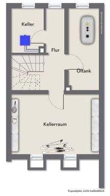 Grundriss Kellergeschoss