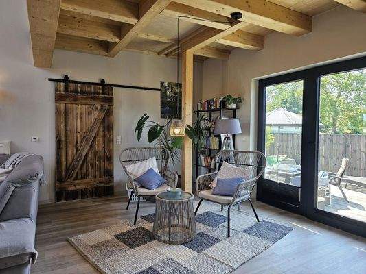 Ausgang zu den Terrassen