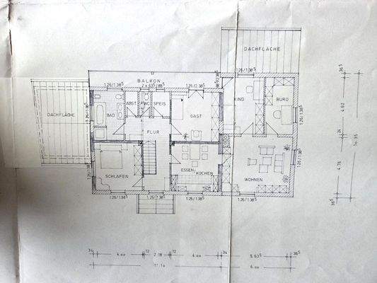 Grundriss 1. Obergeschoss