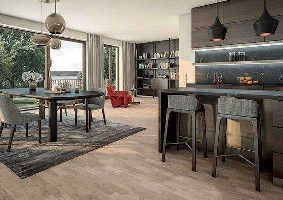 WE 14 Kü/Essen-Gästezimmer offen – Ausstattg. Wien