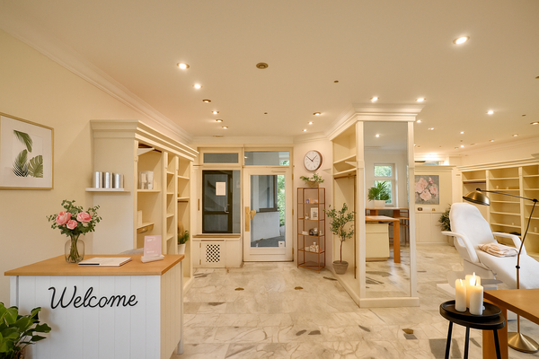 Einrichtungsbeispiel Kosmetikstuio