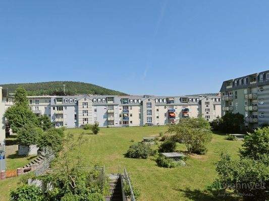 Ausblick zum Innenhof