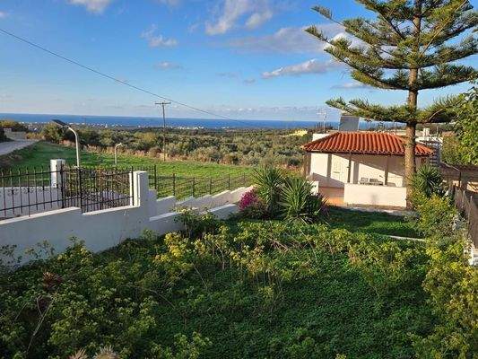 Kreta, Erfi: Bungalow mit Meerblick zu verkaufen