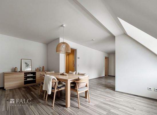 Wohn-/Esszimmer (Homestaging)