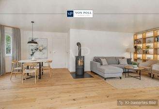 Wohnzimmer KI neu Rahmen