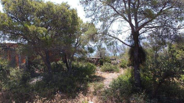 Kreta, Korakies: Grundstück mit herrlichem Meerblick auf die Souda-Bucht zu verkaufen