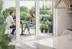 Visualisierung Wohnzimmer / Terrasse